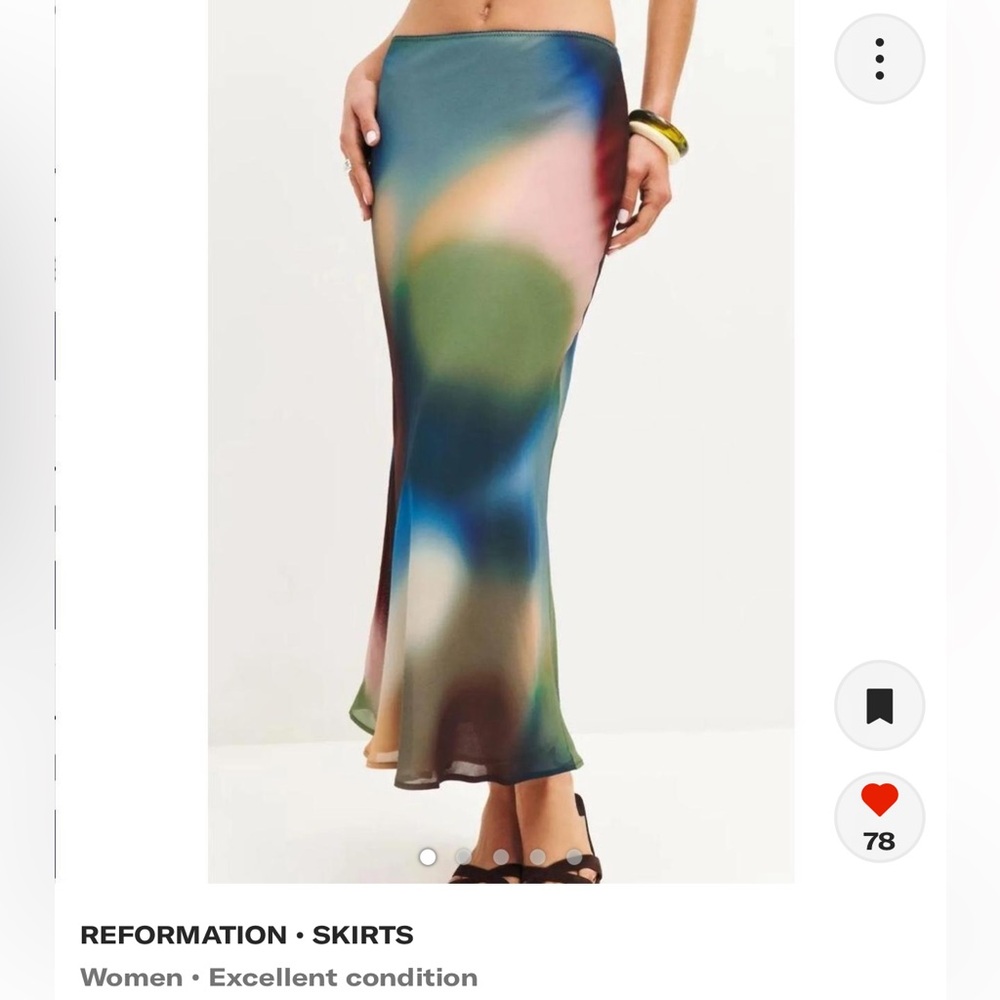MAJOR ISO- Reformation Layla Skirt 4/6